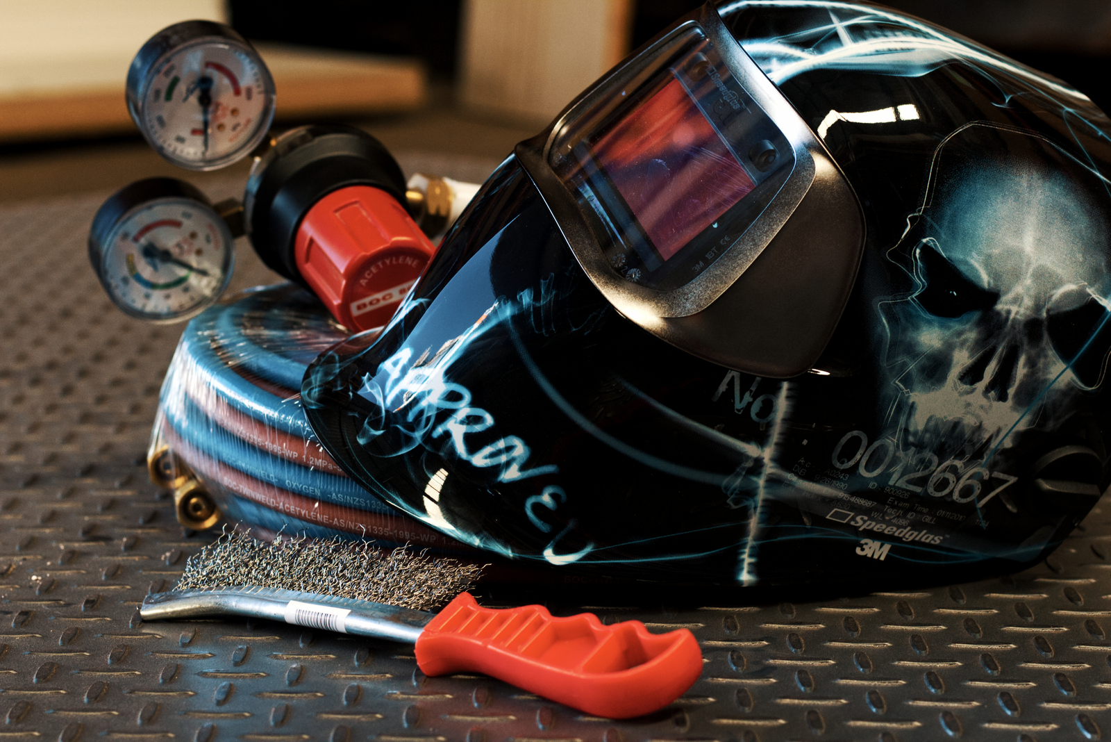 Regulators, Hoses and Face Shields